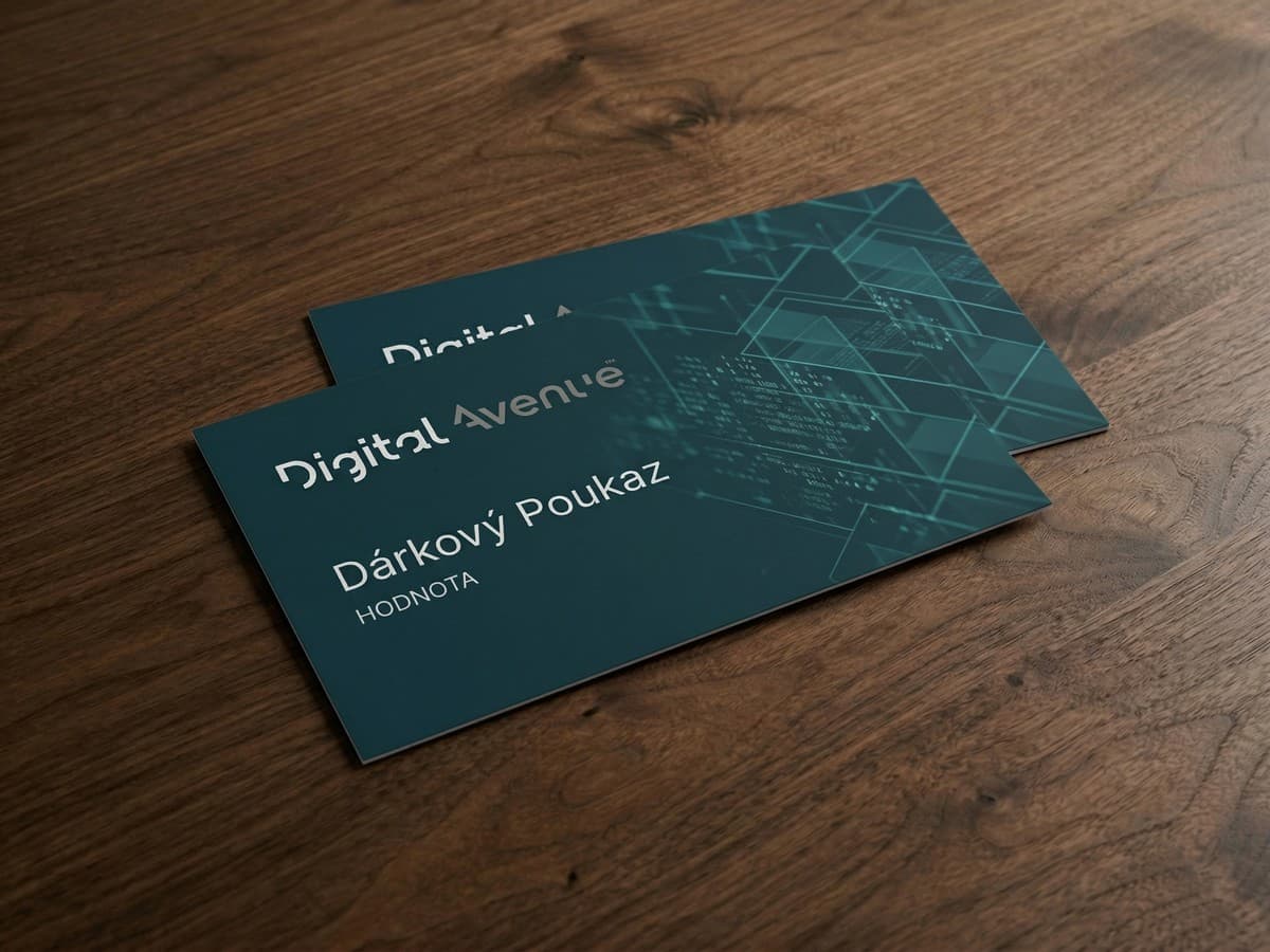 Tisk dárkové poukazy online | Digital Avenue