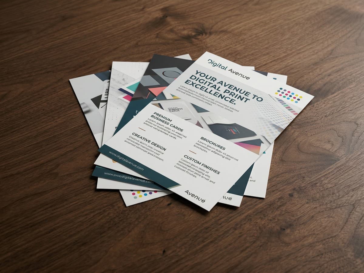 Tisk letáky online | Digital Avenue