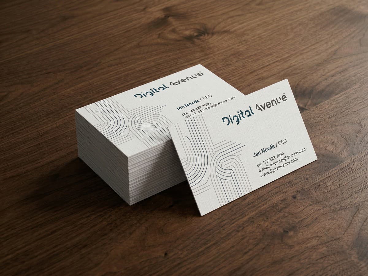 Tisk vizitky creative online | Digital Avenue